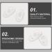 IPLUSMILE Transparent Nose Pads - 40 Pairs of Slip-Resistant Glasses Accessories for Ultimate Comfort and Protection - Buy Online on GoSupps.com