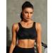 Wingslove High Impact Sports Bra | Non-padded Wirefree Workout Bra | Bounce Control | Black 38DDD - Buy Online on GoSupps.com