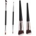 Make Up Brush Set 2 Large Concealer Brush 2 Angled Eyeliner Brush Fine Brush Hair Easy to Use for Beginners Saves Makeup Time Good Helper Fiber Brush Hair - Buy Online on GoSupps.com