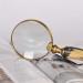 Magnifier Antique Handle 10X Reading Glass for Reading Book Recognition Gift Retro Microscope - Buy Online on GoSupps.com