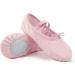 Flintronic Ballet Shoes for Girls & Women - Leather Sole Dance Gymnastics & Yoga Shoes in Far Pink (20 EU & 30 EU) - Buy Online on GoSupps.com