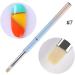 Gadpiparty nail tools manicure tools rhinestone tool nail art liner Colored Drawing Tool for Manicure nail art pen nail art brush Manicure Liner nail flower gel pen major Size 7 Picture 1 - Buy Online on GoSupps.com
