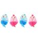 FRCOLOR 4 Pcs Bath Ball Kids Bodywash Clean Body Lotion Cleaning Sponge Cute Shower Sponge Animal Bath Loofahs Pouf Wash Cartoon Exfoliating Balls Wash Clothes for Baby Body Scrubbers Soft