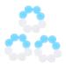 Sleeping Ear Bouds 24pcs Anti- Noise Noise Reduction Durable Holly Headband for Sleep Invisible Anti-Noise Foam Plane Student Sleep-Helping Device