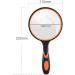 Magnifying Glass 20x high Definition Lens 100mm Lens Suitable for Students and Readers Microscope - Buy Online on GoSupps.com