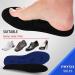 3 Pairs Memory Foam Insoles for Women - Comfort & Pain Relief Shoe Inserts - Black/Gray/Blue - Women 9-9.5/Men 7-7.5 - Buy Online on GoSupps.com