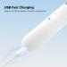 Heated Eyelash Curler USB Rechargeable 3 Heating Modes Quick Curling Lash Curler Tool Long Lasting White - Buy Online on GoSupps.com