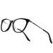 Cat Eye Reading Glasses for Women Blue Light Blocking Readers- Acetate Frame Spring Hinge Black 0.0 x