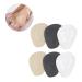 FOMIYES 3 Pairs Gel Pad for Shoes Insole Heels for Women Womens Shoes Heels High Heel Pad Toe Topper Socks No Show Toe Liner Heel Forefoot Cushion Forefoot Pads Thicken Plant Woman