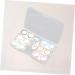 Partykindom 6-Pack Contact Lens Containers | Durable & Compact Lens Holders for Safe Storage - Buy Online on GoSupps.com