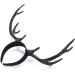 Frcolor Gothic Elk Antler Headband Hairband Christmas Head Boppers Hair Hoop for Women Adult Party Cosplay - Buy Online on GoSupps.com