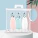 Buy Besylo Silicone Travel Bottles - 3 Pack (60ml) with Carabiners for Travel Outdoor Activities & School - Multicolored - Buy Online on GoSupps.com