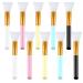 10 PCS Face Mask Brush Facial Mask Brush Silicone Cosmetic Scrapers Facial Applicator Brushes Face Mask Spatula Tool Face Brush for Applying Mask