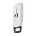 Heated Eyelash Curler - Heat-Activated Lash Curling Quick Heating Eyelash Heat Curler for Long-Lasting Curl Rechargeable Portable Lashes Heating Curler for Naturally Lifted Eyelashes White