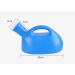 2000ml Portable Urinal for Men and Women - Spill Proof Pee Bottle for Elderly, Incontinence, Camping, Travel - Blue - Buy Online on GoSupps.com