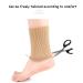 seaNpem Ice Skating Ankle Gel Protection Tubing - Compression Sleeve Ankle Protector Brace for Figure Skating - Roller Riding Support Socks - Free Cutting Design - Black (5 x 3.2 inch) - Buy Online on GoSupps.com