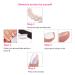 Poliphili 24Pcs Glossy Purple Flame Extra Long Press-On Fake Nails for Women - Removable Wear Ballerina Coffin Acrylic False Nails Tips - Buy Online on GoSupps.com