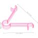 VINTORKY Lip Muscle Trainer Face Lips Face Exerciser Mouth Muscle Tightener Mouth Muscle Massager Lift Lips Trainer Lip Trainer Mouth Trainer Face Exerciser 9.30X7.70X1.50CM Pink - Buy Online on GoSupps.com