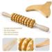 Premium Massage Tools | 2-in-1 Wood Therapy & Lymphatic Drainage Massager Set for Anti-Cellulite Relief - Shop Internationally! - Buy Online on GoSupps.com