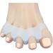 Medical Grade Silicone Toe Separators - Flexible & Comfortable (2 Pair) - Buy Online on GoSupps.com