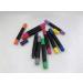 10 Colorful Hair Chalk Pens for Girls Women Temporary Hair Coloring Safe & Non-Toxic Washable Hair Dye Colourful Pens - Great Gift for Girls KK's (10 Chalk PEN+Comb+Glitters+Bag) - Buy Online on GoSupps.com