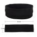 Mapofbeauty 3 Pack Yoga Headbands - Stretchy Cotton Hair Wraps for Sports & Exercise (Black White Dark Gray) - Buy Online on GoSupps.com