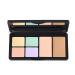 6-Color Concealer Palette - Cream Makeup Set Brightening Coverage Kit | Waterproof Correcting Concealer for Dark Spots and Redness
