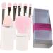 FRCOLOR 5 Sets Makeup Brush Set Tools Sponge Makeup Brush Kit Women Makeup Brush Mini Makeup Girl Makeup Brush Powder Applicator Brush Makeup Eye Brush Plastic Face White Travel Eye Shadow - Buy Online on GoSupps.com