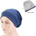 Lurrose Cotton Soft Night Hat Comfy Sleep Cap Slouchy Sleeping Hat Baggy Night Bonnet for Curly Hair for Women Girls () - Buy Online on GoSupps.com