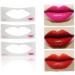 TOSSPER Lip Liner Stencils - 3Pcs Lip Painting Templates for Beginners | Cosmetic Tools for Perfect Lips - Buy Online on GoSupps.com