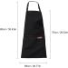 Adjustable Gray Salon Apron for Hair Cutting & Nail Art - Best Beauty Salon Accessory - Buy Online on GoSupps.com