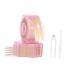Didiseaon 1 Set Double Eyelid Sticker Empty Matte Lip Tubes Eyelid Tape for Hooded Eyes Female Eyelid Sticker Double Eyelid Patch Traceless Adhesive Strip Eye Patch Invisible Pink