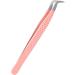 Lash Extension Nano Fiber Tip Tweezers - Professional Precision Pink Tweezers for Volume Lash Supplies - Buy Online on GoSupps.com