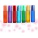 LEUYA 7Pcs 10ml Frosted Glass Oil Roller Bottles - Refillable Perfume Containers with Steel Roller Balls for Home & Travel Use - Buy Online on GoSupps.com
