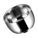 Beaupretty 3-Piece Rustproof Foam Bowl Set - Practical Male Shaving Mug Tool (7.3x5cm Silver) - Ideal for Cleaning & Shaving Soap - Buy Online on GoSupps.com