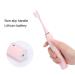 FILFEEL Electric Toothbrush - Rechargeable Whitening Teeth Cleaner Portable for Adults 4 Brush Heads - Pink - Buy Online on GoSupps.com