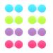 8-pack contact lens container colored storage container with a leak-proof screw cap portable leak-proof travel contact lens container travel set for contact lenses