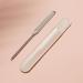 Korean Professional Stainless Steel Makeup Spatula Tool for Nail Art & Eye Shadow - Perfect for Pigment Blending & Eyelash Makeup - International Shipping Available - Buy Online on GoSupps.com