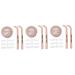 3 Sets Eye Makeup Aid Lower Eyeliner Stamp Tool Eyelashes Prints Stamp Eyelash Stamp Eyelash Stencils Eyelash Guide Tool Eye Makeup Tool Makeup Lower Eyelashes Stamp Didiseaon