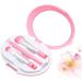 SOESFOUFU 1 Set 5 Pcs Eye Brush Cosmetic Makeup Eyeshadow Beauty Kit Makeup Brush Kit Eye Makeup Brush Pink - Buy Online on GoSupps.com