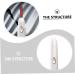 1 Set Eyelash Curler Eyelash Holder Makeup Tool Beauty Tool Electric Eyelash Curling Tool Heated Curler Clip Abs Portable White - Buy Online on GoSupps.com