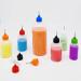 MYYZMY 12 Pcs Precision Tip Applicator Bottles 1 Ounce Translucent Glue - Multicolor Lids & Mini Funnels - Buy Online on GoSupps.com