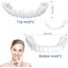 Buy WTTFC 2 Pairs of Cosmetic Teeth - Provisional Dentures & Smile Veneers for a Perfect Smile | International Shipping Available - Buy Online on GoSupps.com