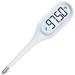 Digital Basal Body Thermometer: Easy Home Accurate BBT for Ovulation Tracking & Fast Oral Thermometer with Large LCD Backlit Display | 1/100th Degree High Precision & Memory Recall | EBT-013