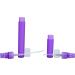 Zeoabsy 20PCS 3ml Matte Purple Spray Bottles - Fine Mist Pump Atomizers with Funnels for Perfume Water & Alcohol - Travel-Friendly Design - Buy Online on GoSupps.com