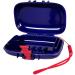 PORTINEER Carry-Dri EZ Travel Soap Case with Patented Vent Design - Two Pack Grey-Red - Buy Online on GoSupps.com