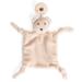 Bella Tunno Bubbi Buddy   Soft  Plush Lovey Pacifier Holder for Baby Pacifier to Soothe and Comfort Teething Baby  Colorful Animal-Themed Baby Lovey (Bear)