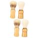 Beaupretty 4 piece Bartbrush hairdresser neck brush shaving brush for men hairdresser shaving brush salon salon shaving brush shave roofs shaving brushes male cleaning brush man nylon wool