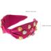 scicent Head Band Knottted Alice Bands Adult Women Wedding Hair Accessories for Girls Wide Fashion Pearls Head Hoops for Party Non-Slip Hair Bands Bling Glitter Hairbands - 27524 - Buy Online on GoSupps.com