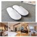 VASANA Hotel Slippers for Women & Men | 2 Pairs Soft Open Toe White Spa Slippers for Guests & Parties - Buy Online on GoSupps.com
